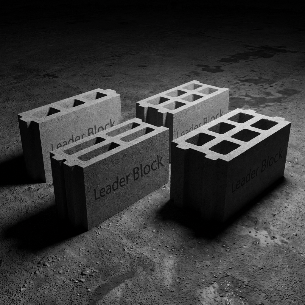 ბლოკების ზომების შედარება