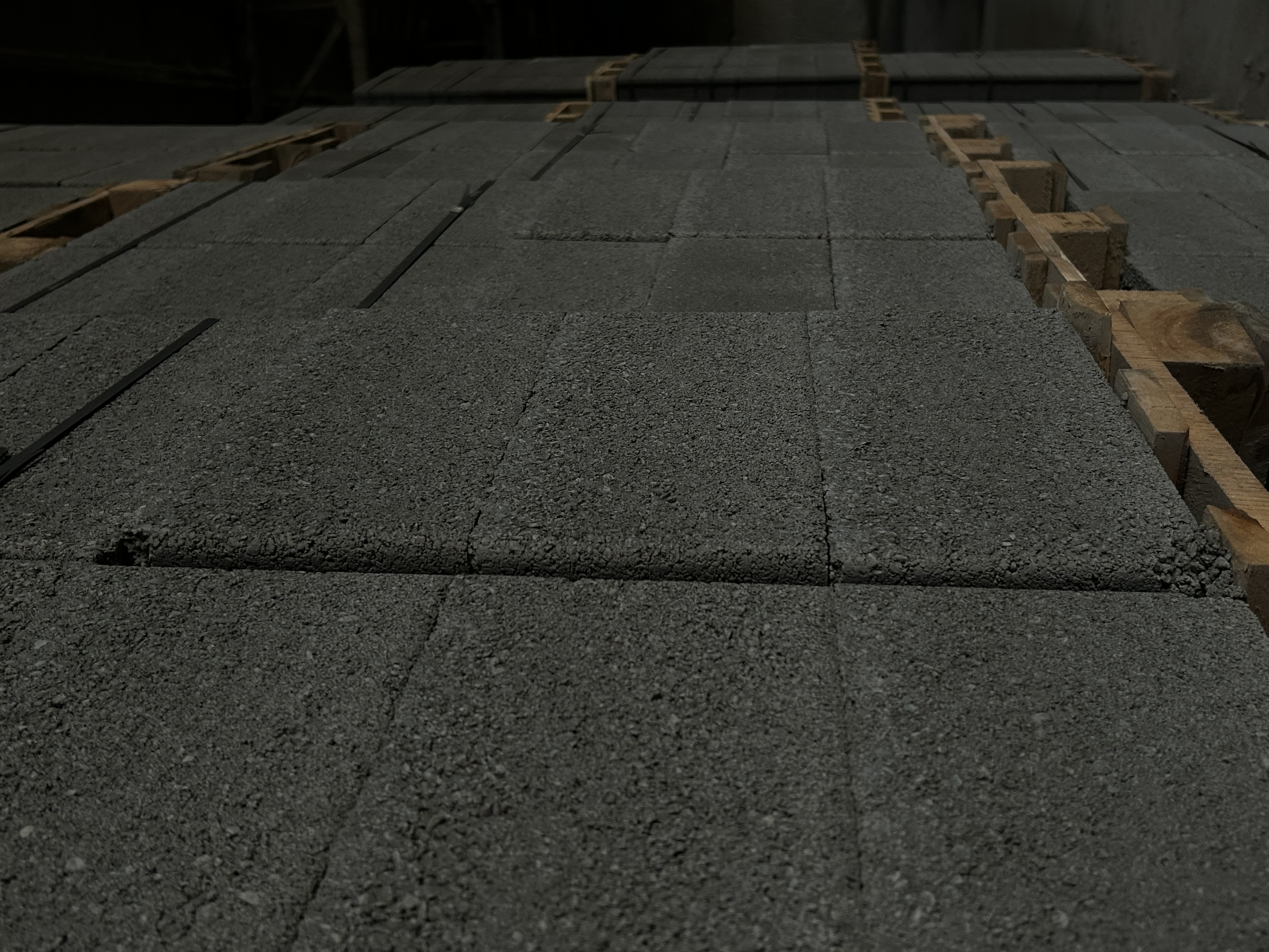 ტროტუარის ფილა - ახლო ხედი